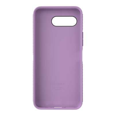 Straight-on view of inside of phone case#color_phlox-purple-pale-iris