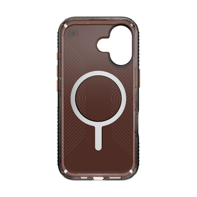 Inside view of empty phone case from straight-on#color_luxury-shade-matte-orange