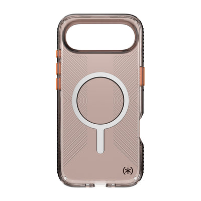 Inside view of empty phone case from straight-on#color_luxury-shade-matte-orange
