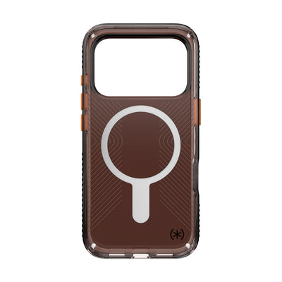 Inside view of empty phone case from straight-on#color_luxury-shade-matte-orange