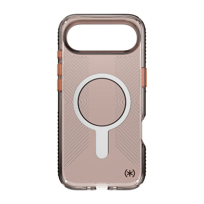 Inside view of empty phone case from straight-on#color_luxury-shade-matte-orange