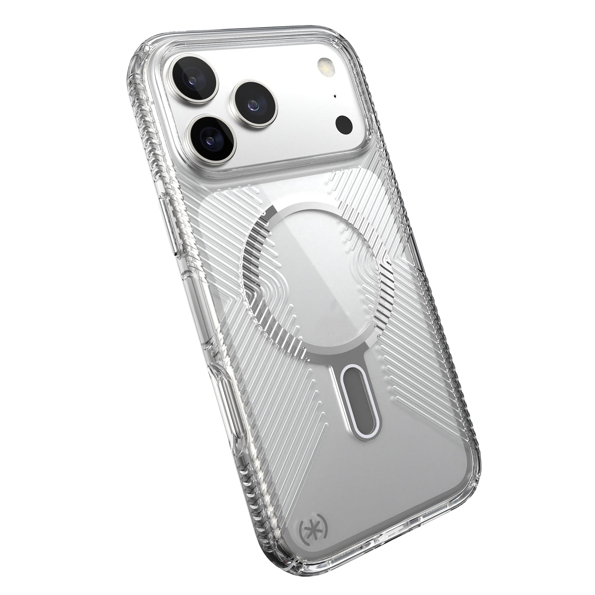 Speck - Presidio Perfect Clear Grip Case with ClickLock for iPhone 17 Pro Max Speck - Presidio Perfect Clear Grip Case with ClickLock for iPhone 17 Pro Max
