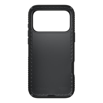 Inside view of empty phone case from straight-on#color_black-slate-grey