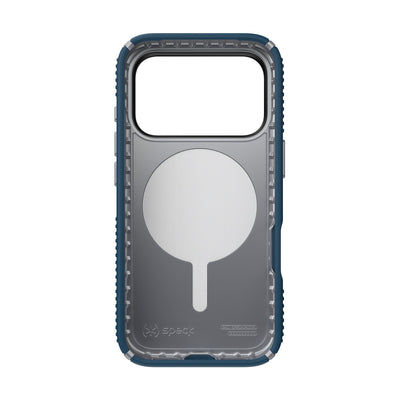 Inside view of empty phone case from straight-on#color_deep-sea-silver-metallic