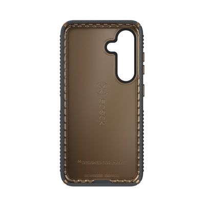 Straight-on view of inside of phone case#color_charcoal-grey-cool-bronze