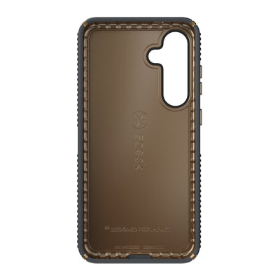 Straight-on view of inside of phone case#color_charcoal-grey-cool-bronze