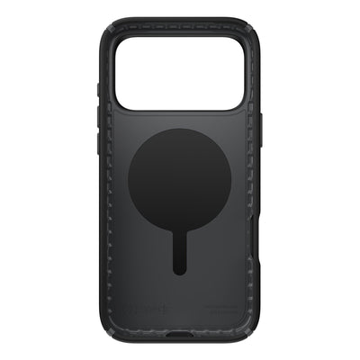 Inside view of empty phone case from straight-on#color_black-slate-grey