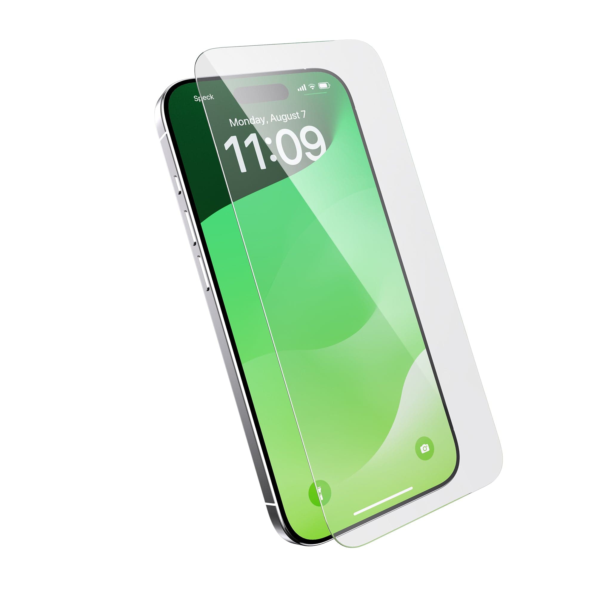 Speck ShieldView Glass iPhone 15 Pro Screen Protector Best iPhone