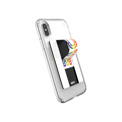 Speck GrabTab Love Stripe - White GrabTab Pride Collection Phone Case