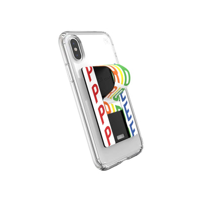 Speck GrabTab Pride Wave - White GrabTab Pride Collection Phone Case