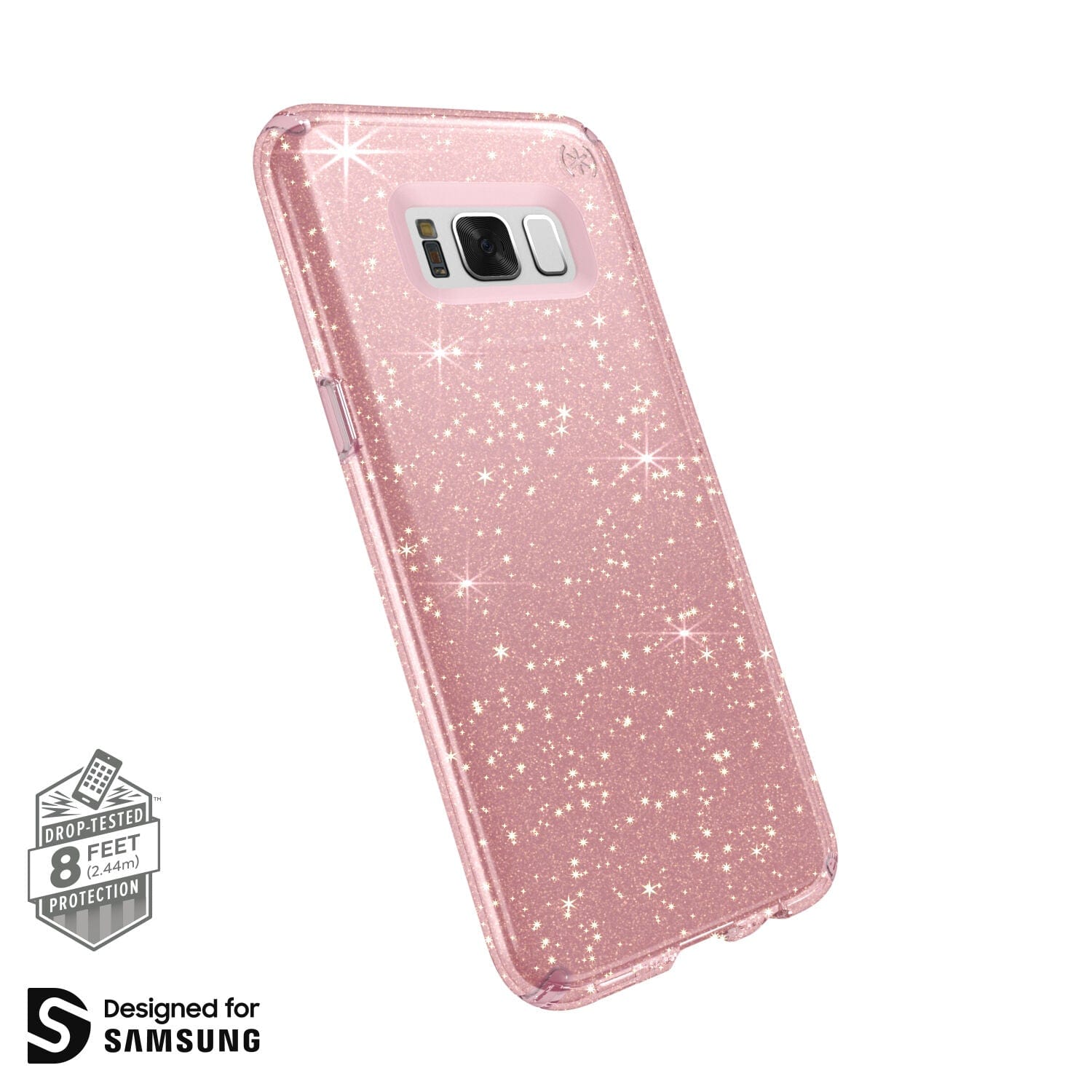Krav termometer Næb Speck Presidio Clear + Glitter Samsung Galaxy S8 Cases Best Galaxy S8 -  $44.95