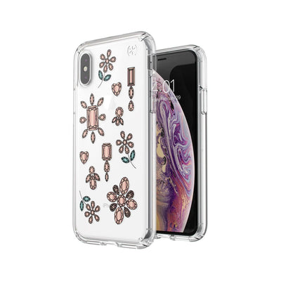 Speck iPhone XS/X Presidio Clear + Print iPhone XS / X Cases Phone Case