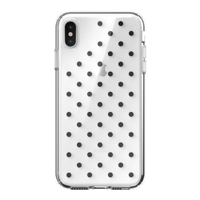 Speck iPhone XS Max Presidio Clear + Print with Microban iPhone XS Max Cases Phone Case