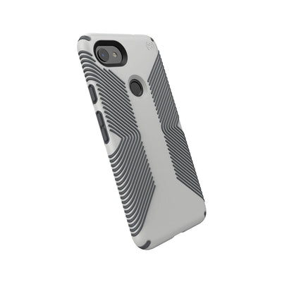 Speck Google Pixel 3a XL Marble Grey/Anthracite Grey Presidio Grip Google Pixel 3a XL Cases Phone Case