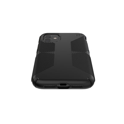 Speck iPhone 11 Black/Black Presidio Grip iPhone 11 Cases Phone Case