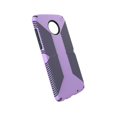 Speck Moto Z4 Jelly Purple/Charcoal Grey Presidio Grip Moto Z4 Cases Phone Case