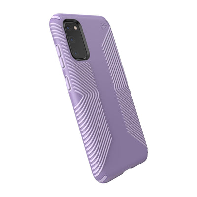 Speck Samsung Galaxy S20 Marabou Purple/Concord Purple Presidio Grip Samsung Galaxy S20 Cases Phone Case