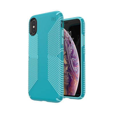 Speck iPhone XS/X Presidio Grip with Microban iPhone XS/X Cases Phone Case
