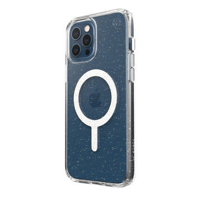 Presidio Perfect-Clear Glitter MagSafe iPhone 12 Pro Max Cases