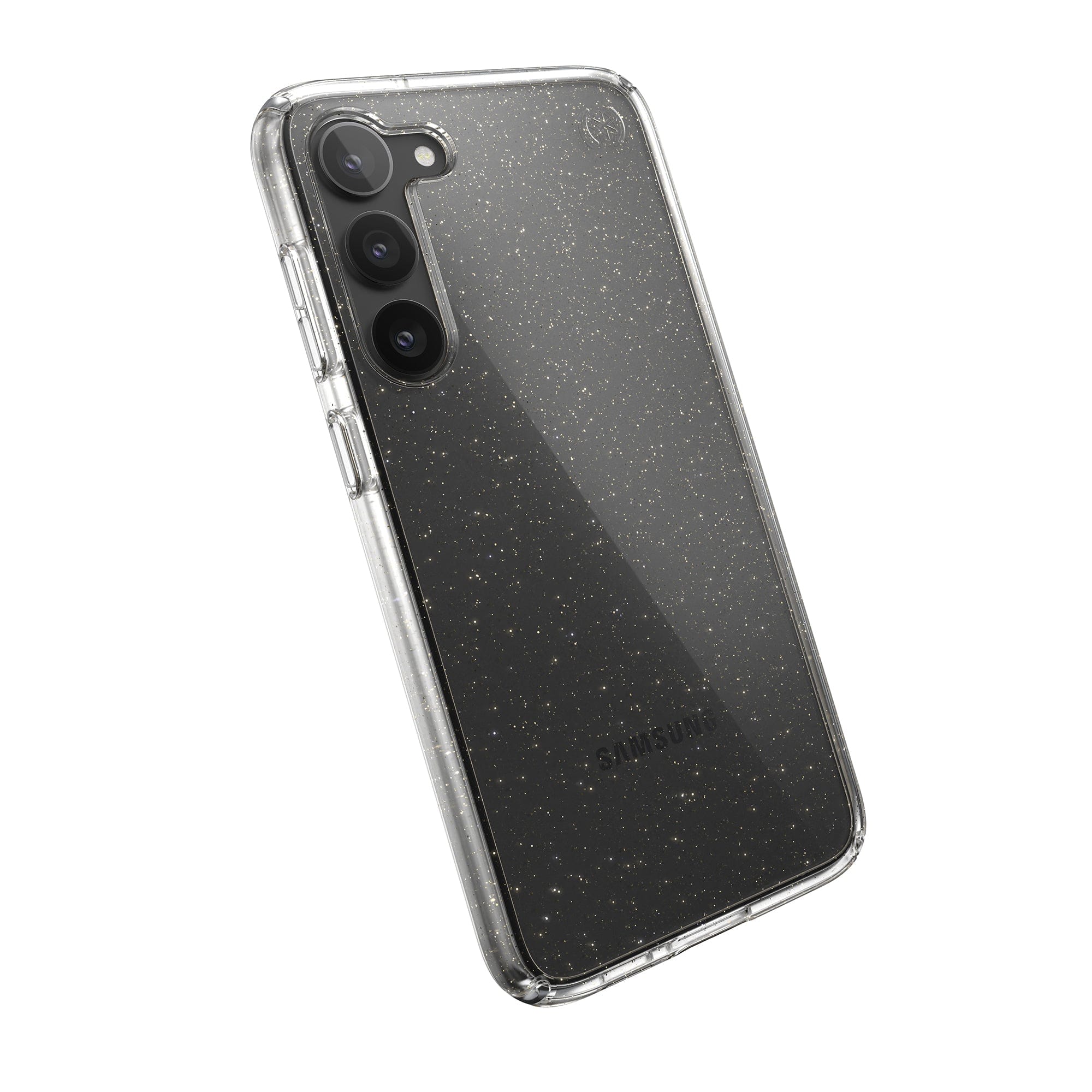 Speck Presidio Perfect-Clear Fold Case - Clear Glitter - Samsung Galaxy Z Flip5