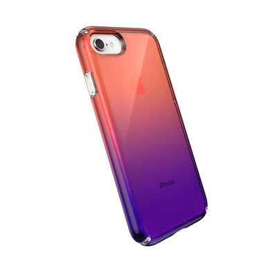 Speck iPhone SE/iPhone 8 Clear/Sunset Fade Presidio Perfect-Clear + Ombre iPhone SE (2020) / iPhone 8 Cases Phone Case