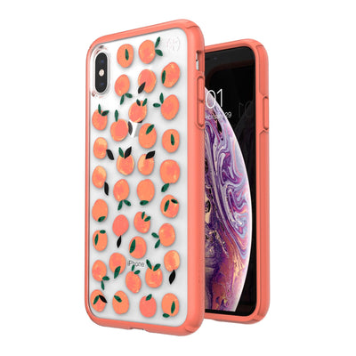 Speck iPhone XS Max Presidio Perfect-Clear + Print iPhone XS Max Cases Phone Case