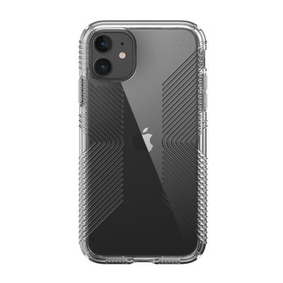 Speck iPhone 8 Plus Clear Presidio Perfect-Clear with Grips iPhone 11 Cases Phone Case