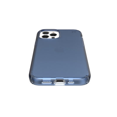 View of bottom of phone case from above while it is laying face down