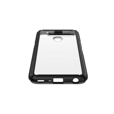Speck LG V50 ThinQ Clear/Black Presidio V-Grip LG V50 ThinQ Cases Phone Case