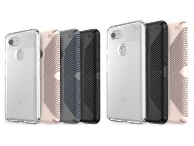 Lineup of cases for Google Pixel 3 and Pixel 3 XL from Speck