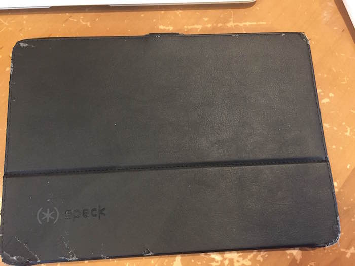 iPad Pro with a StyleFolio case takes a tumble from a moving car and survives
