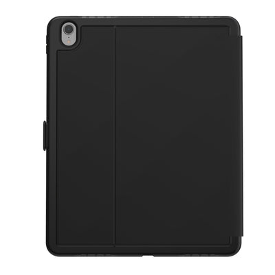 Straight-on view of the back of the case, with folio closed.#color_black