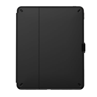 Straight-on view of the front of the case, with folio closed.#color_black