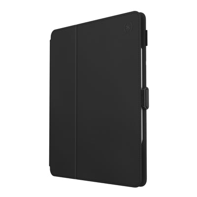 Three-quarter view of front of the case, with folio closed.#color_black