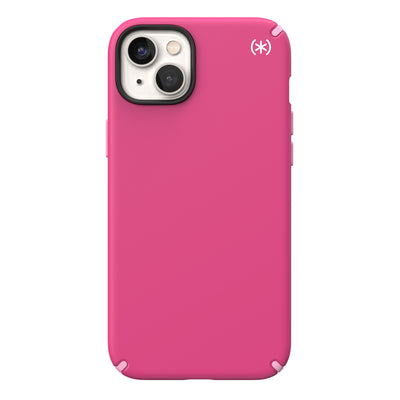 View of the back of the phone case from straight on#color_digital-pink-blossom-pink