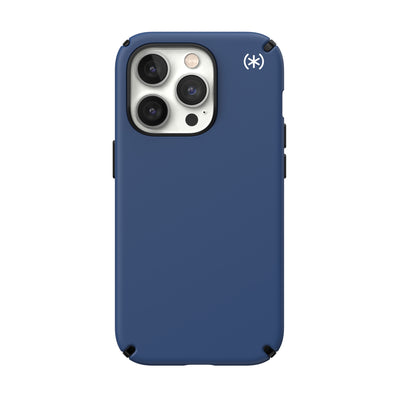 View of the back of the phone case from straight on#color_coastal-blue-black