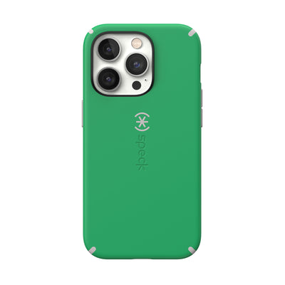 View of the back of the phone case from straight on#color_renew-green-sweater-grey