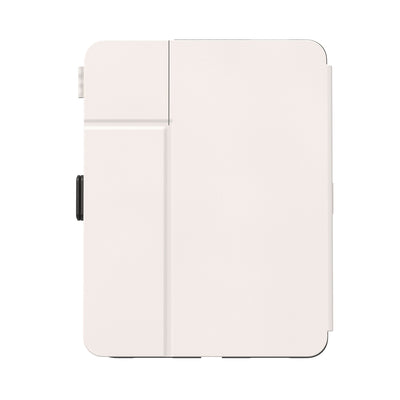 Straight-on view of the back of the case, with folio closed.#color_ceramic-grey-autumn-sky-black