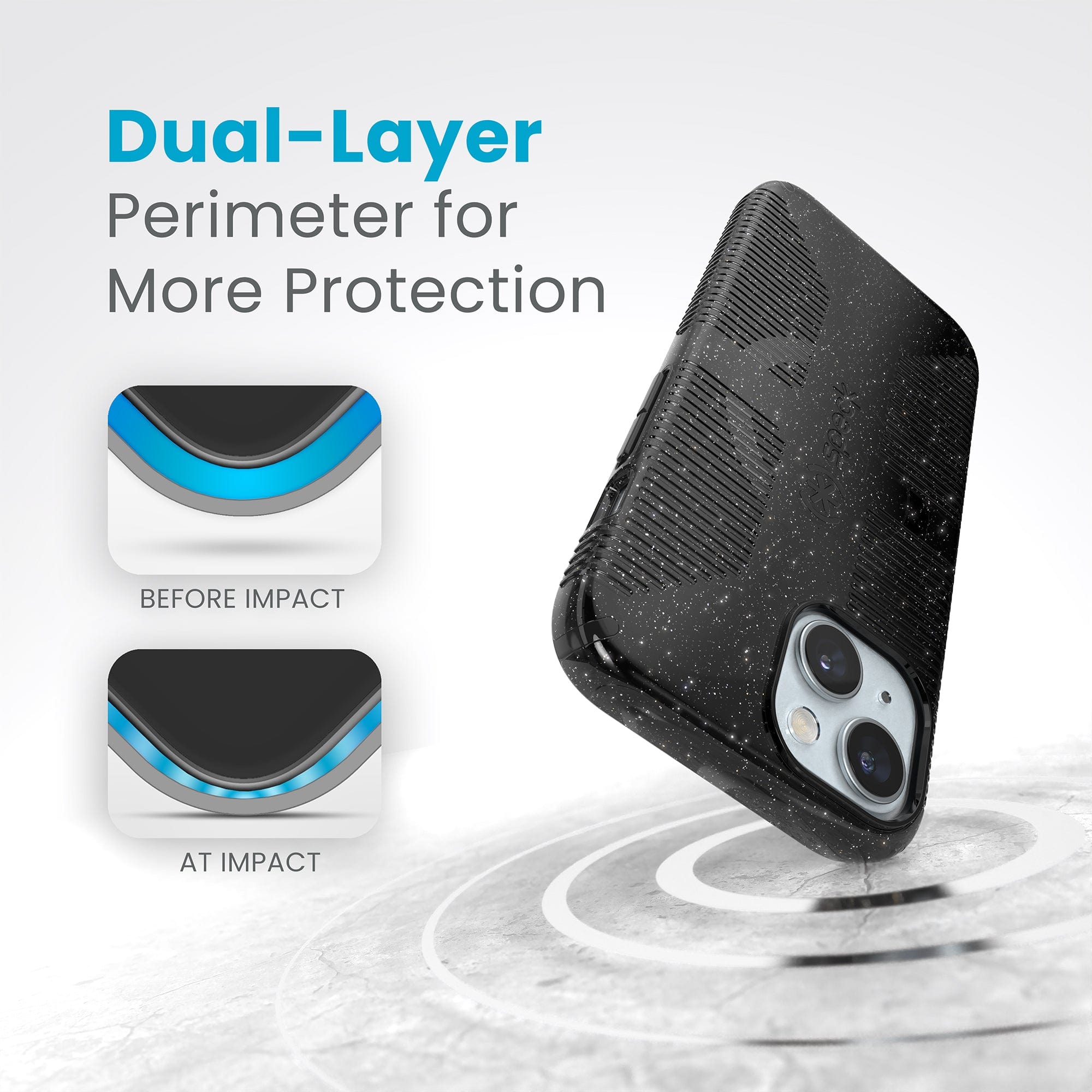 CandyShell Grip Glitter MagSafe Apple iPhone 15 Case - Thumbnail 5