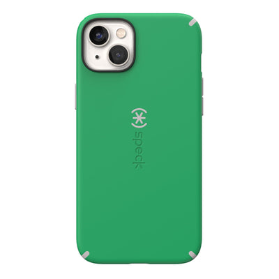 View of the back of the phone case from straight on#color_renew-green-sweater-grey