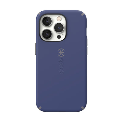 View of the back of the phone case from straight on#color_prussian-blue-cloudy-grey