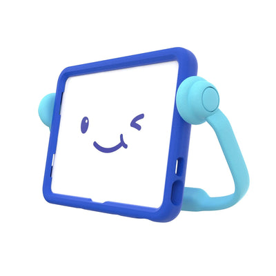 Case-E Run facing forwards in view stand formation#color_charge-blue-brave-blue