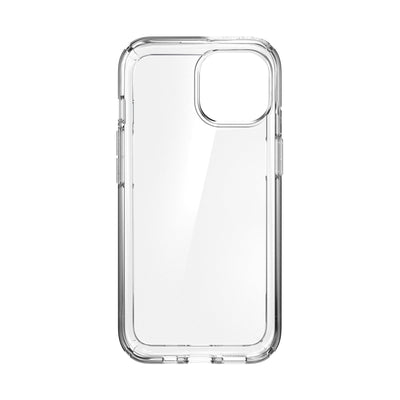 Straight-on view of inside of phone case.#color_clear