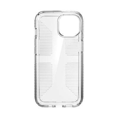 Straight-on view of inside of phone case.#color_clear