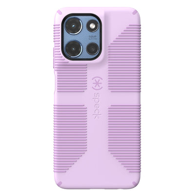 View of the back of the phone case from straight on#color_phlox-purple-pale-iris