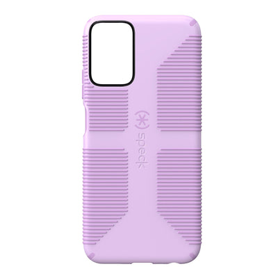 View of the back of the phone case from straight on#color_phlox-purple-pale-iris