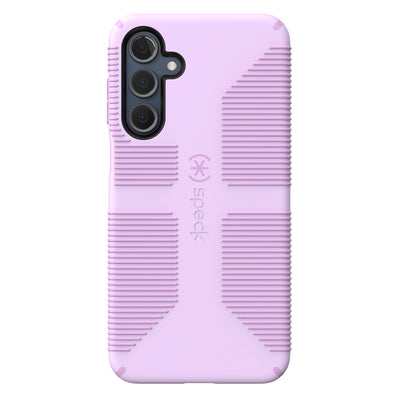 View of the back of the phone case from straight on#color_phlox-purple-pale-iris