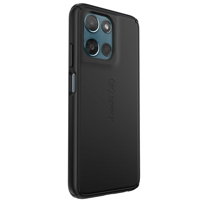 Three-quarter view of back of phone case#color_black