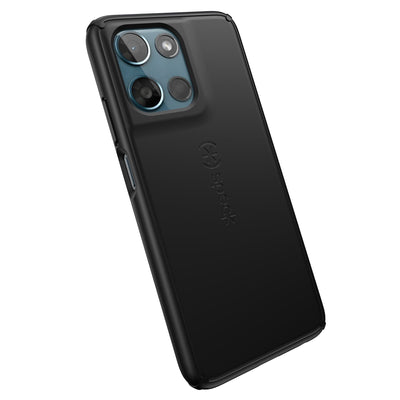 Tilted three-quarter angled view of back of phone case