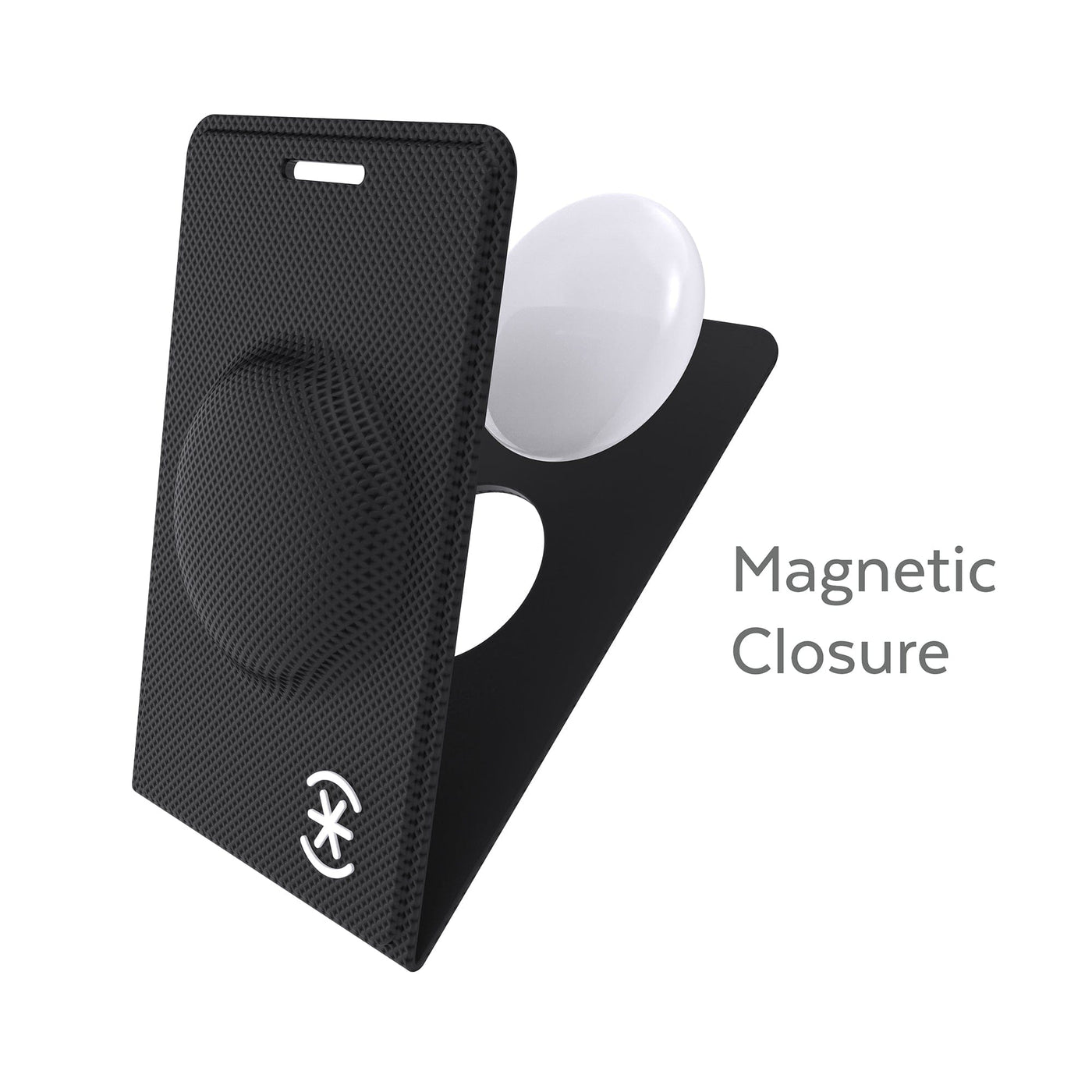 Speck Luggage Tag Pro AirTag Accessories Black/Black/White Speck Luggage Tag Pro AirTag Accessories Black/Black/White